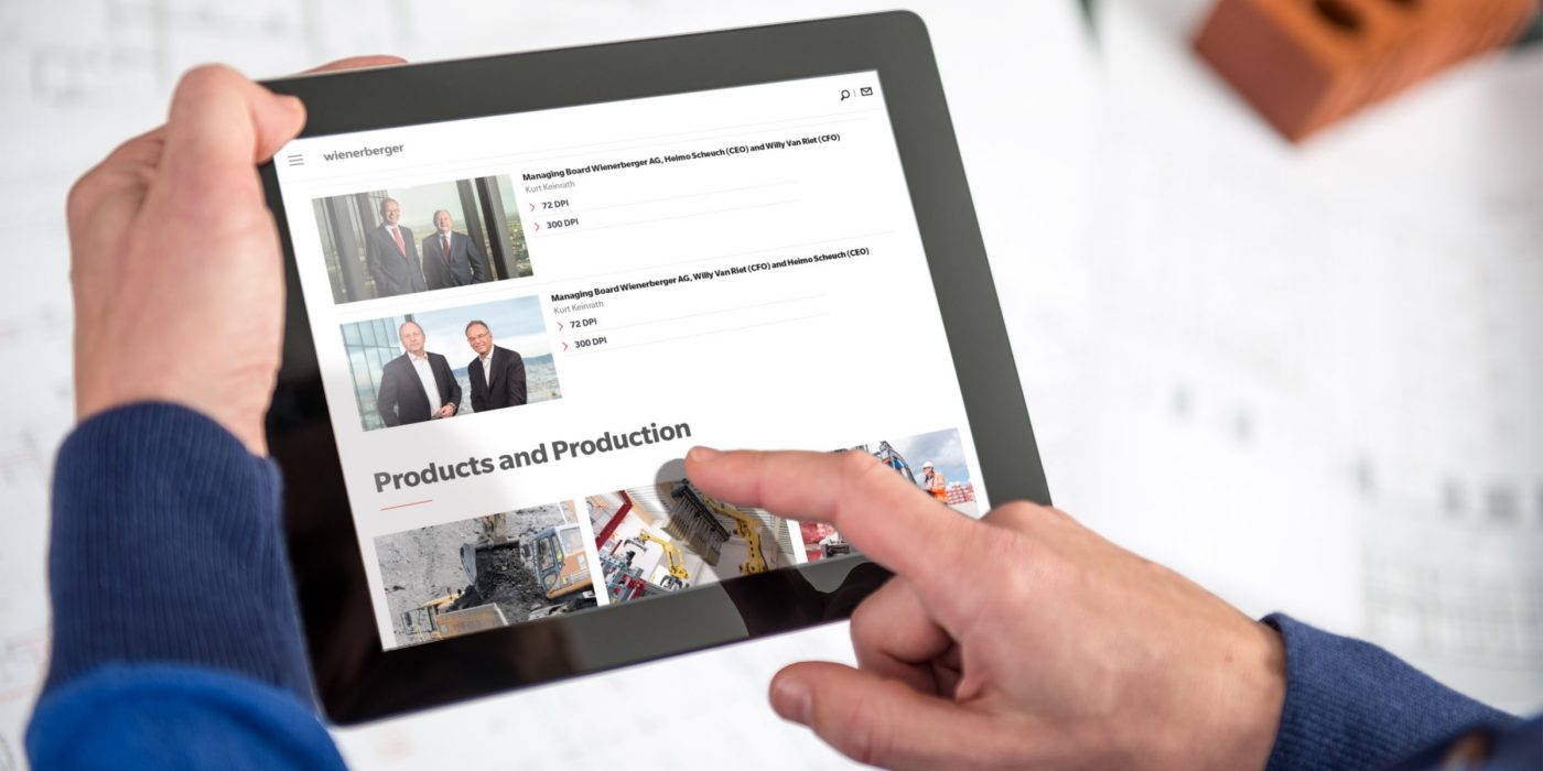 The Wienerberger media service provides a wide range of high-resolution press photos and videos for download.