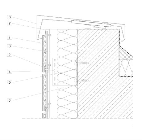 Argeton detail Top junction