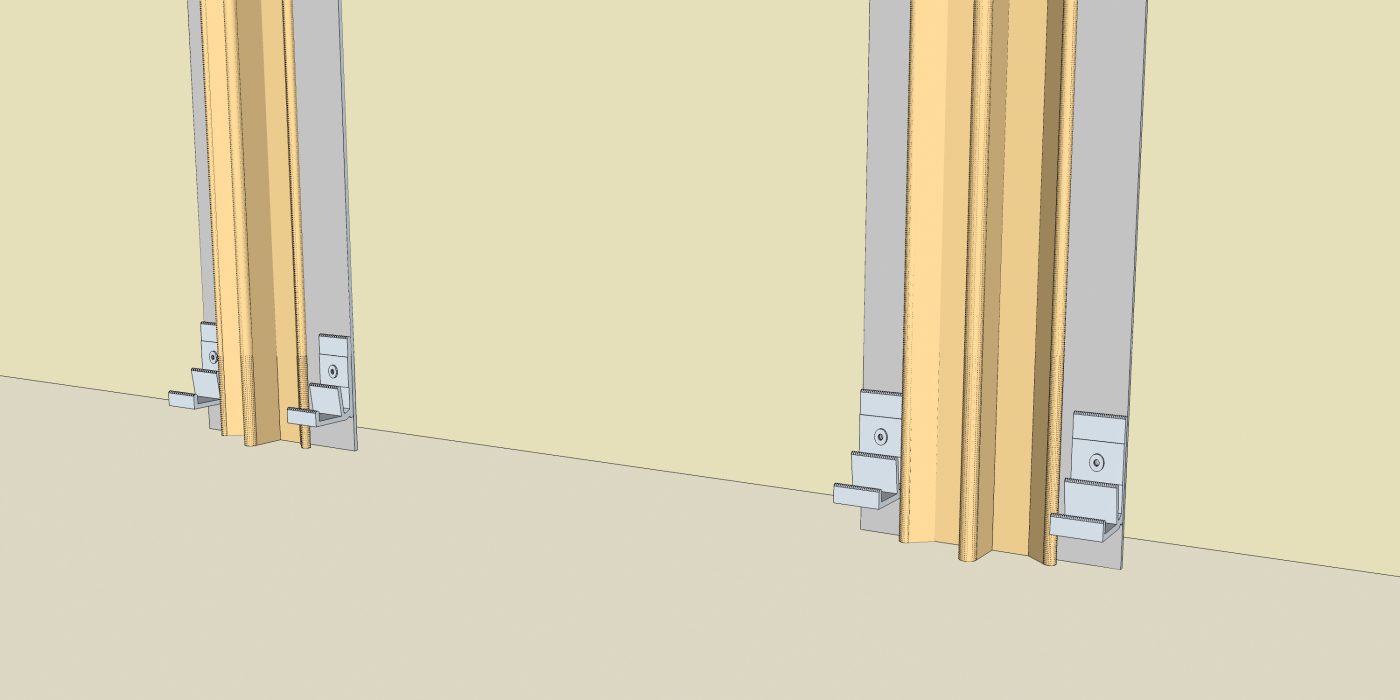 Argeton Vertical Construction Fixing the joint profiles