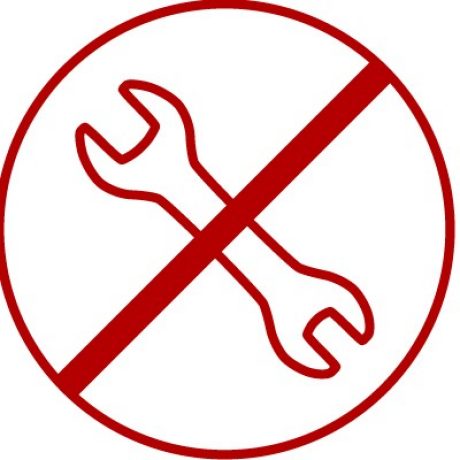 Icon for low or no maintenance, long-lasting, durable