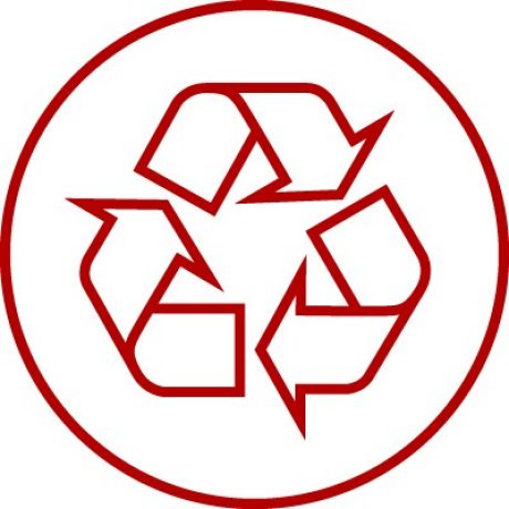 Icon for recycling, re-use