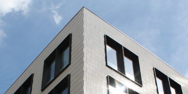 Argeton facade on office building in London, St.Ives