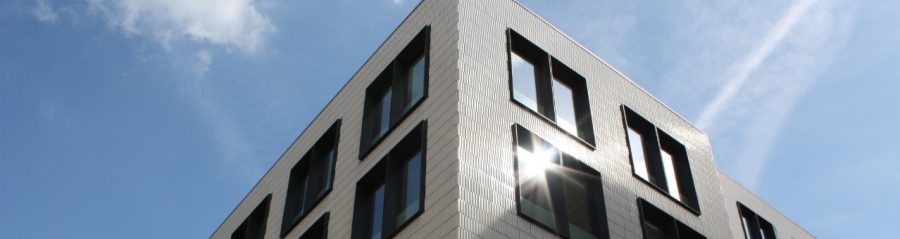 Argeton facade on office building in London, St.Ives